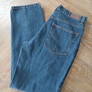 Kirkland Signature Jeans Mens Size 32x32 Dark Wash Straight Fit Stretch